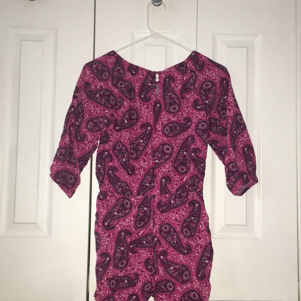 Pink pattern romper - Picture 3 of 3